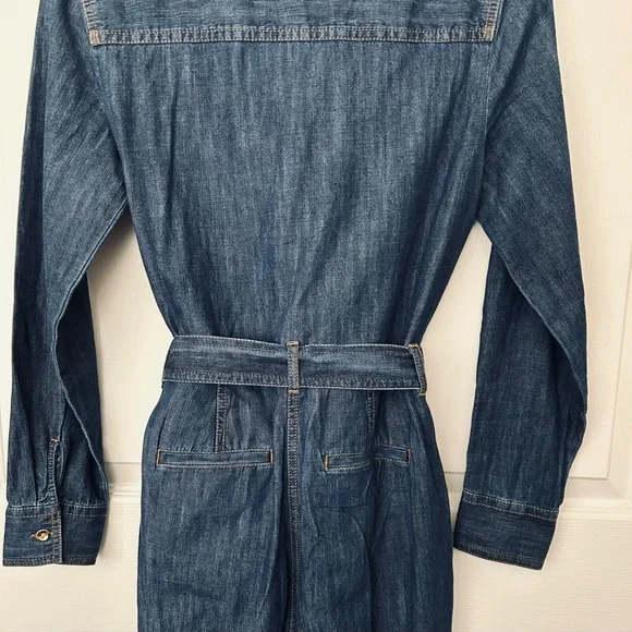 Talbots Women’s Denim Jumpsuit Size XS - Picture 6 of 8